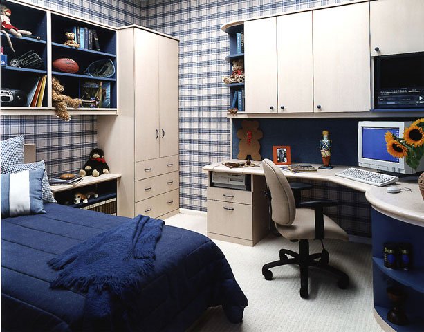 bedroom cabinet shelving