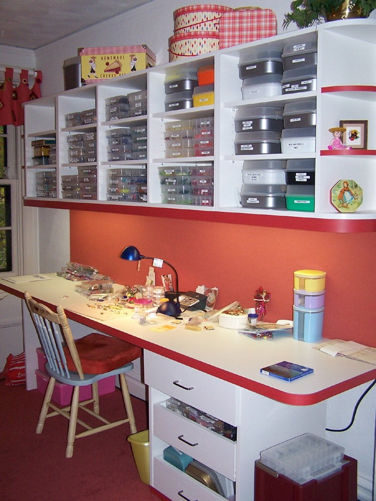 Craft Room Shelving