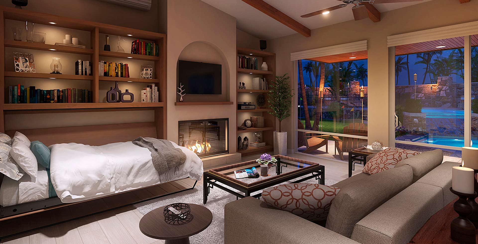 murphy bed and wall bed