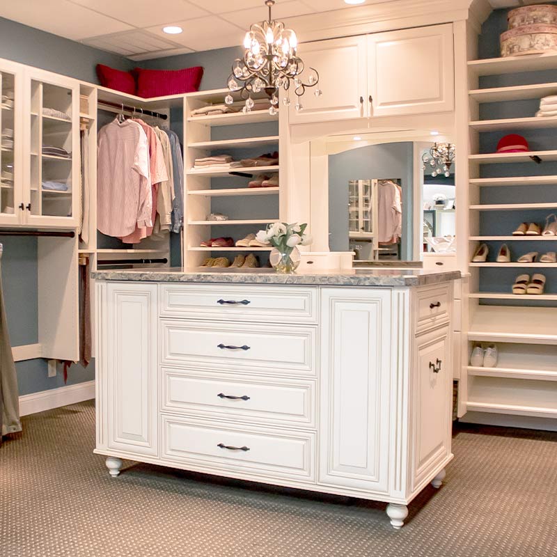 St. Louis Luxury Closets Walk in Closet NewSpace
