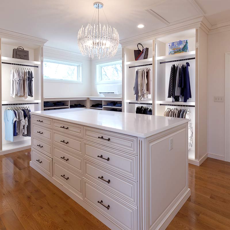 St. Louis Luxury Closets Walk in Closet NewSpace