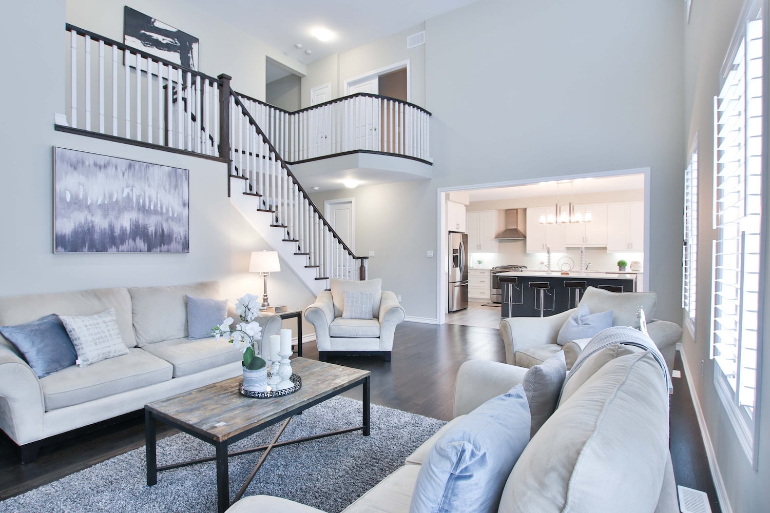 Decluttered home