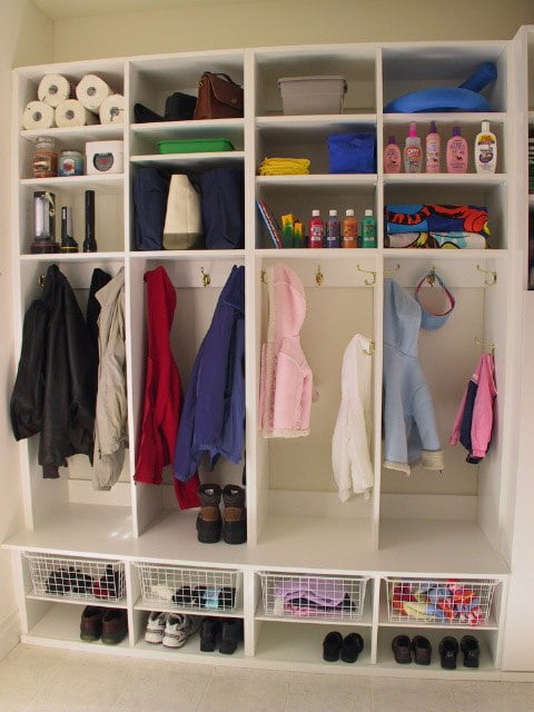 Mudroom lockers