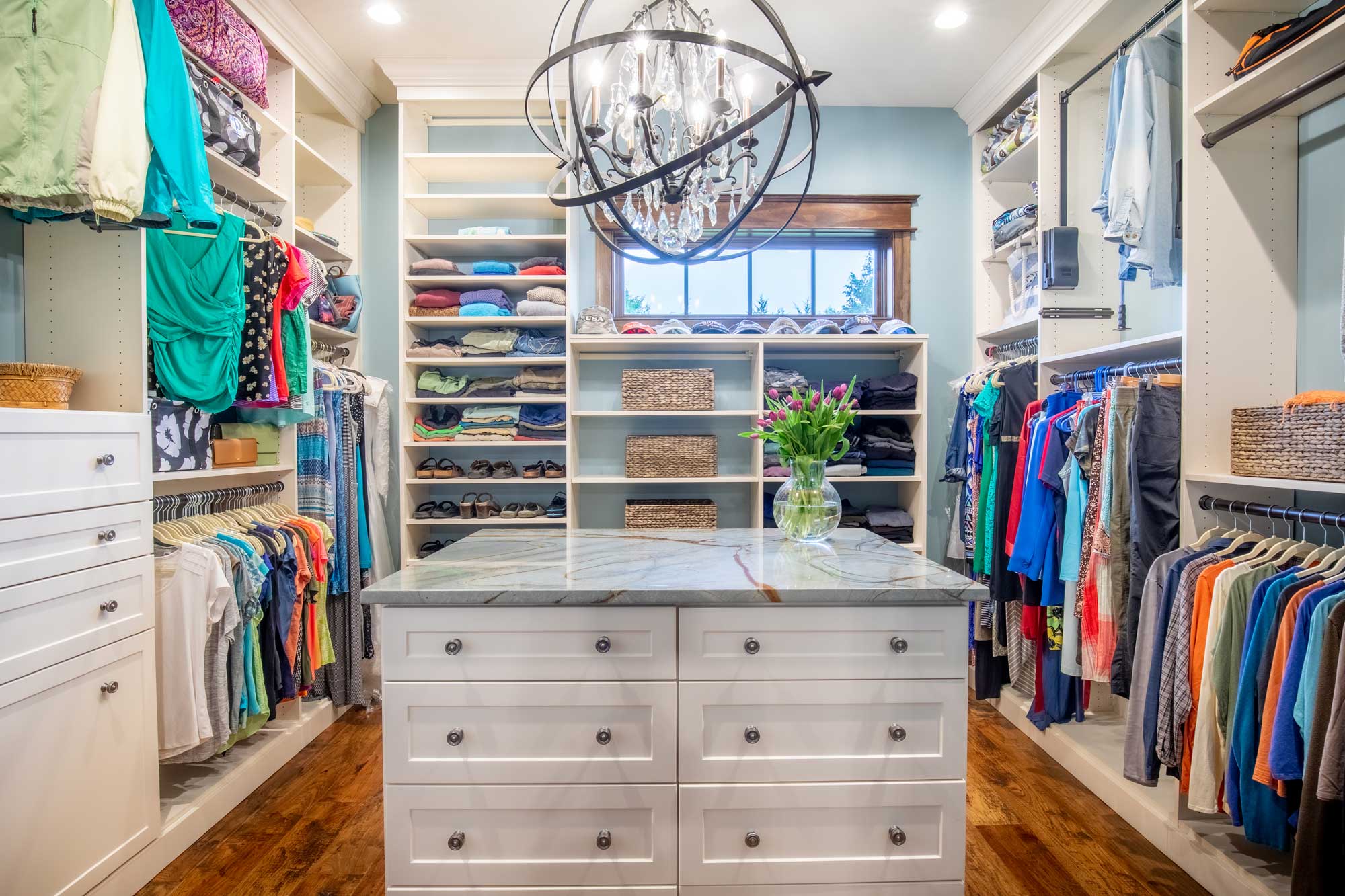 Large walk-in closet