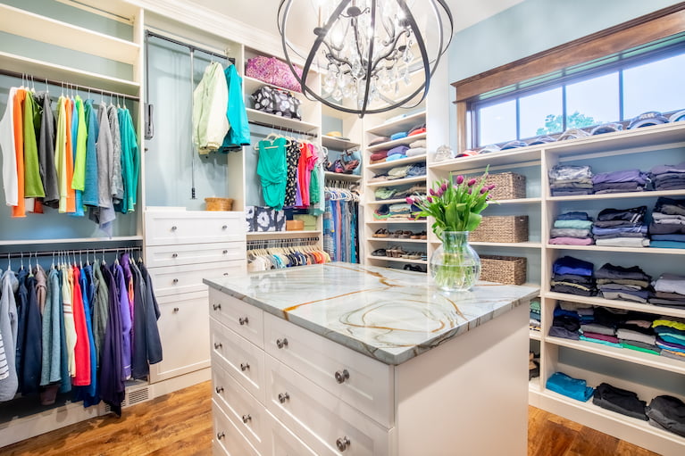 Custom closets in Lake of Ozark, MO by NewSpace